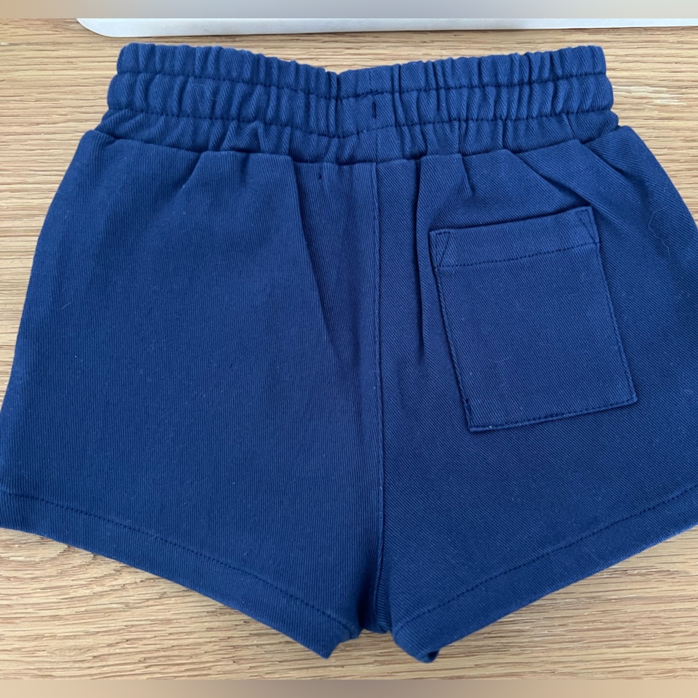 Minnow boys navy twill short - size 1 - Picture 4 of 5